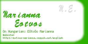 marianna eotvos business card